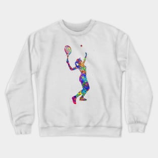 Tennis player girl Crewneck Sweatshirt